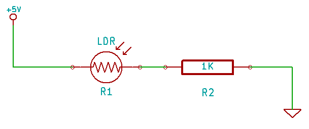 Basic LDR Schematic