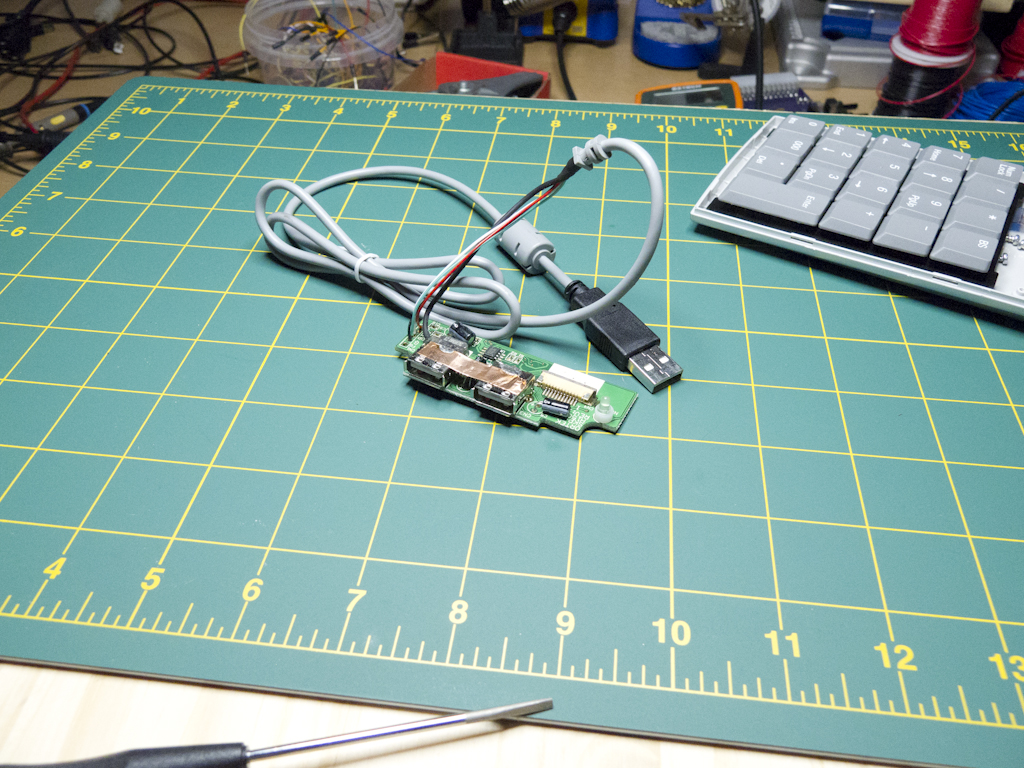 MicroView USB Adapter 10-Key Hack