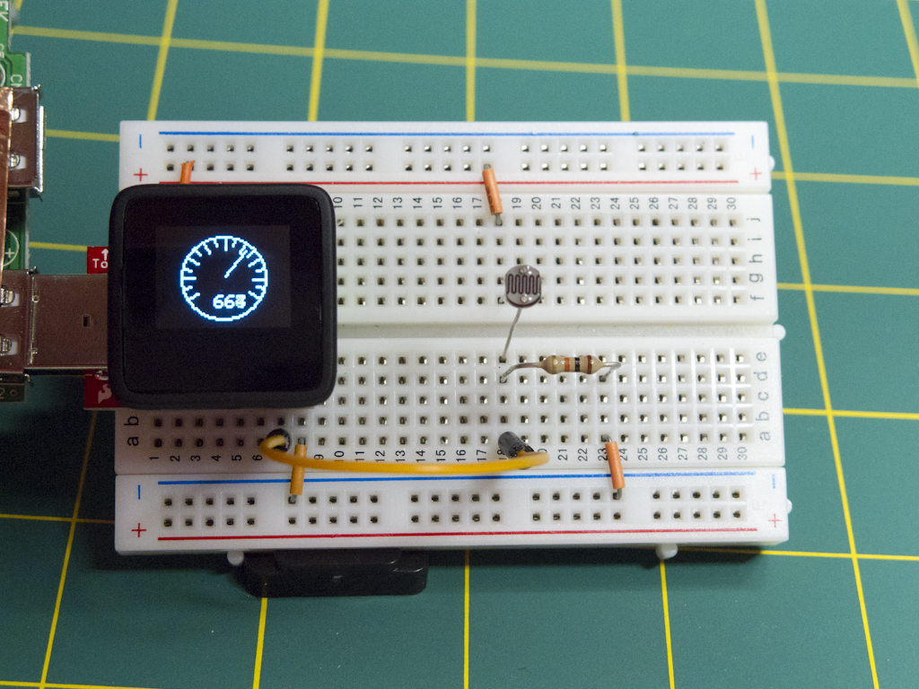 MicroView Brightness Meter