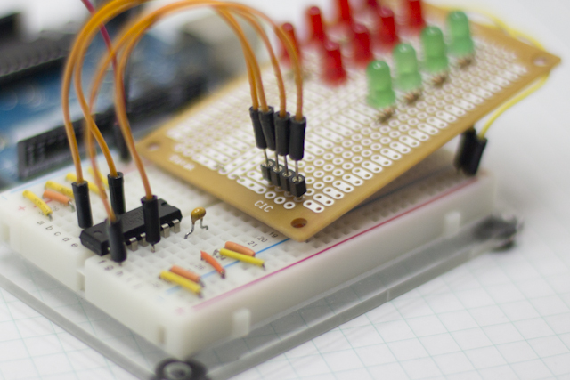 Bypass Capacitor in a Breadboard