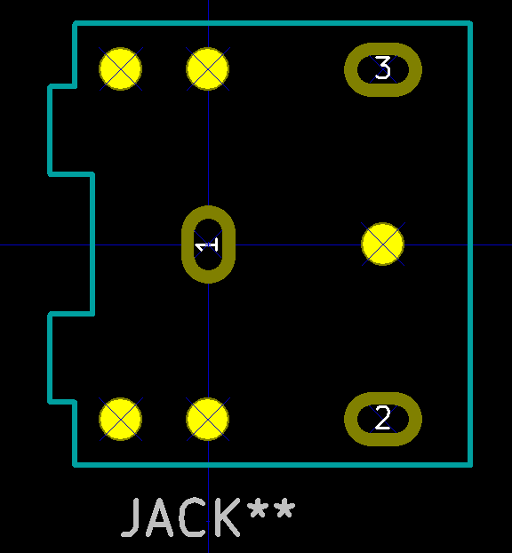 3.5mm Stereo Jack Footprint